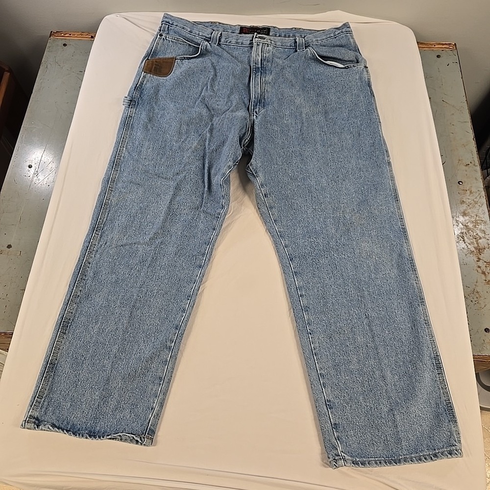 Wrangler Riggs Workwear Durable Denim Carpenter Jeans Men 42x30 Work Pant